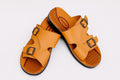 Premium Men’s Tan Leather Slipper