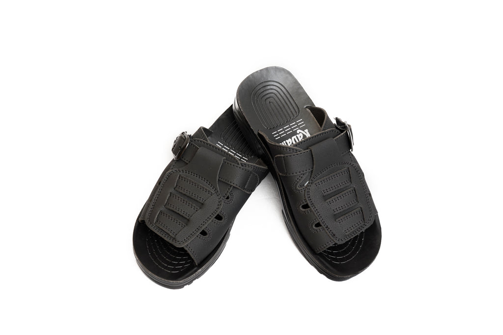 Monarch Black Slipper